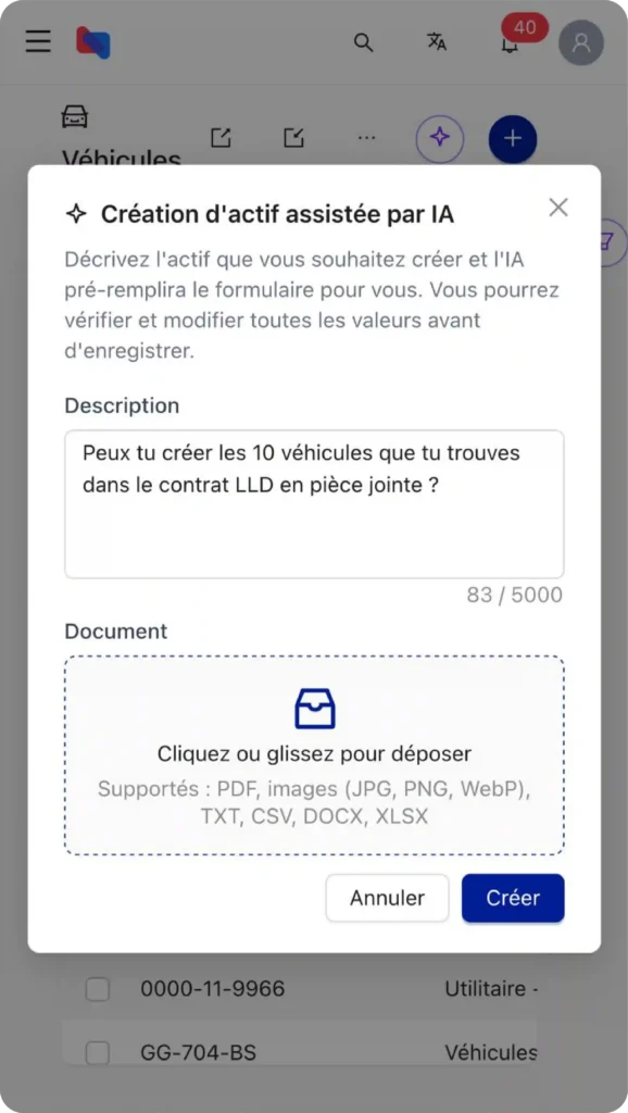 Dashboard mobil